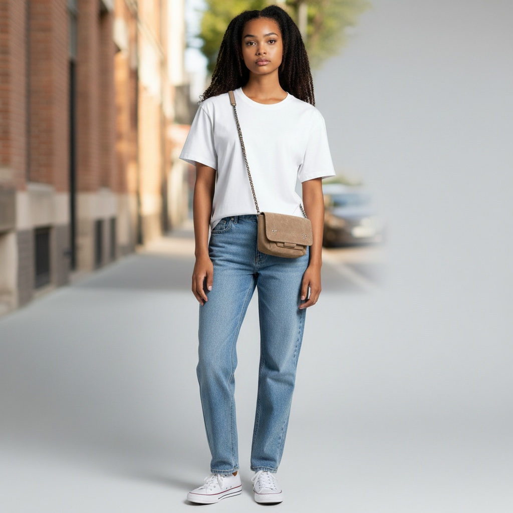 Le Petit Provence – Beige Sable, Cuir Retourné