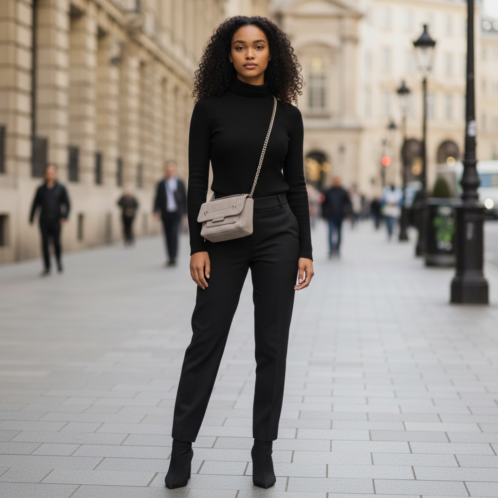 Le Petit Provence – Taupe Grisé, Cuir Retourné